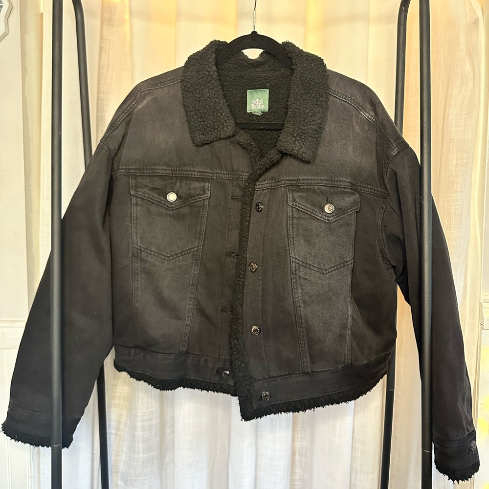 Wool Lined Jean Jacket